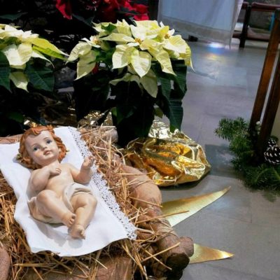 Gesù Bambino Altare Maggiore Natale 2017