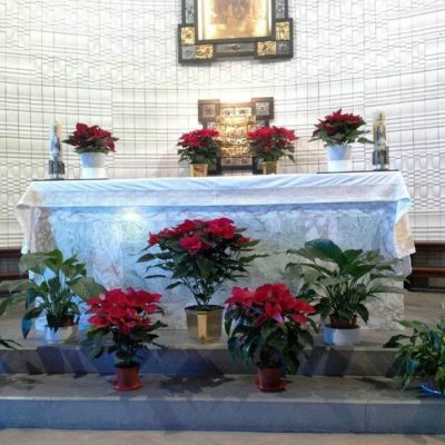 Altare Cappella Natale 2017